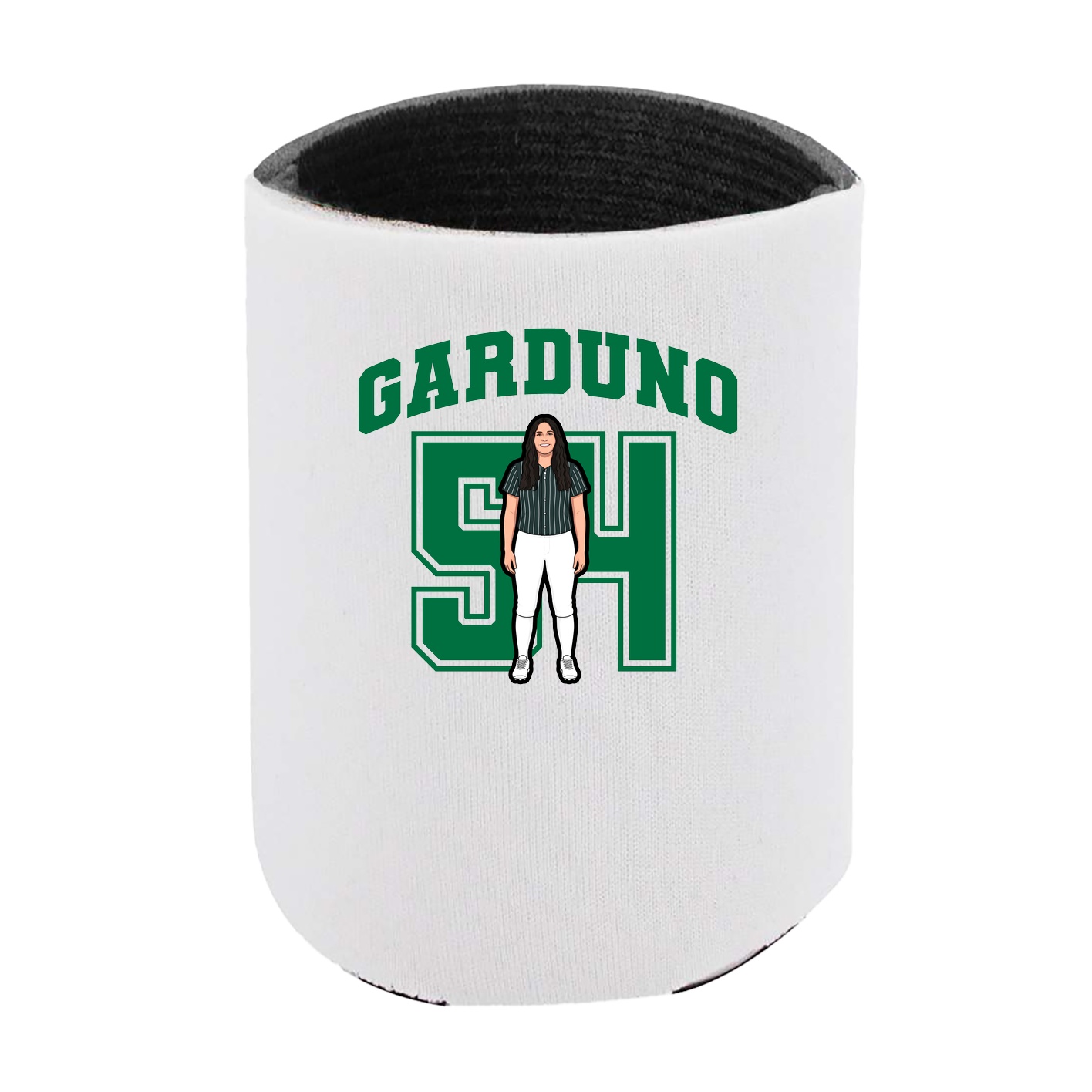 Can Holder — Number in White