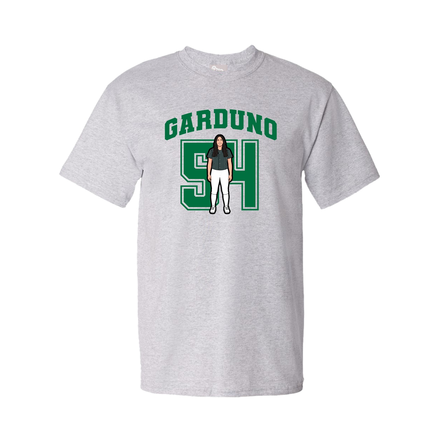 Tee — Number in Grey