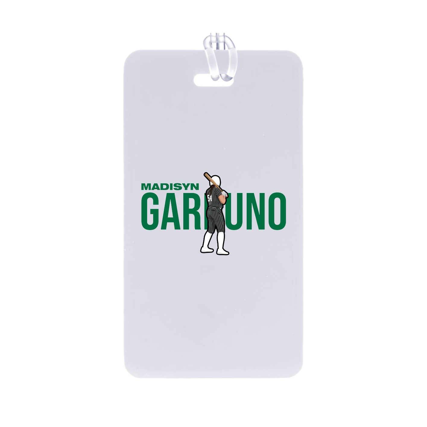 Bag Tag — Player Name in Classic