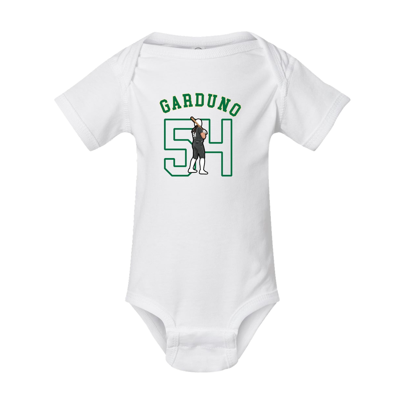 Baby Onesie — Shirsey Arch in White