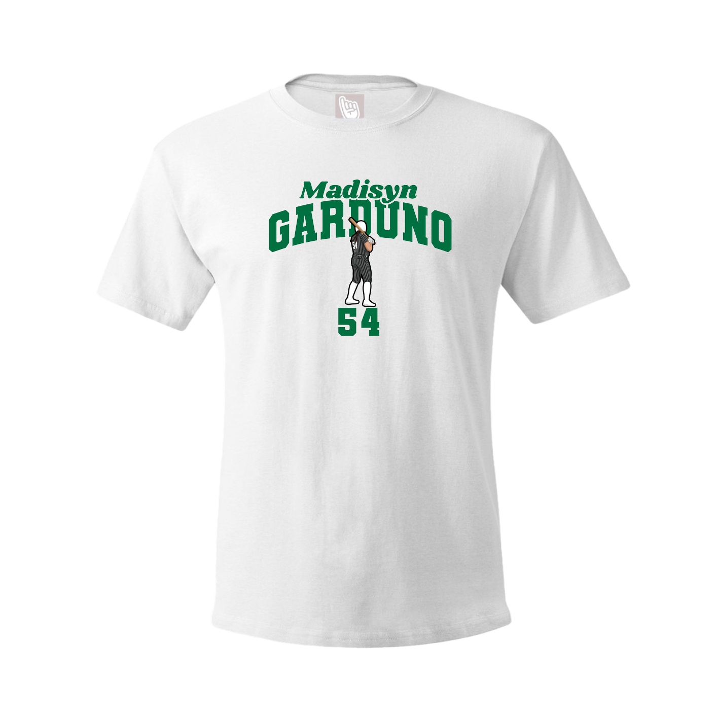 Youth Tee — Signature Arch in White