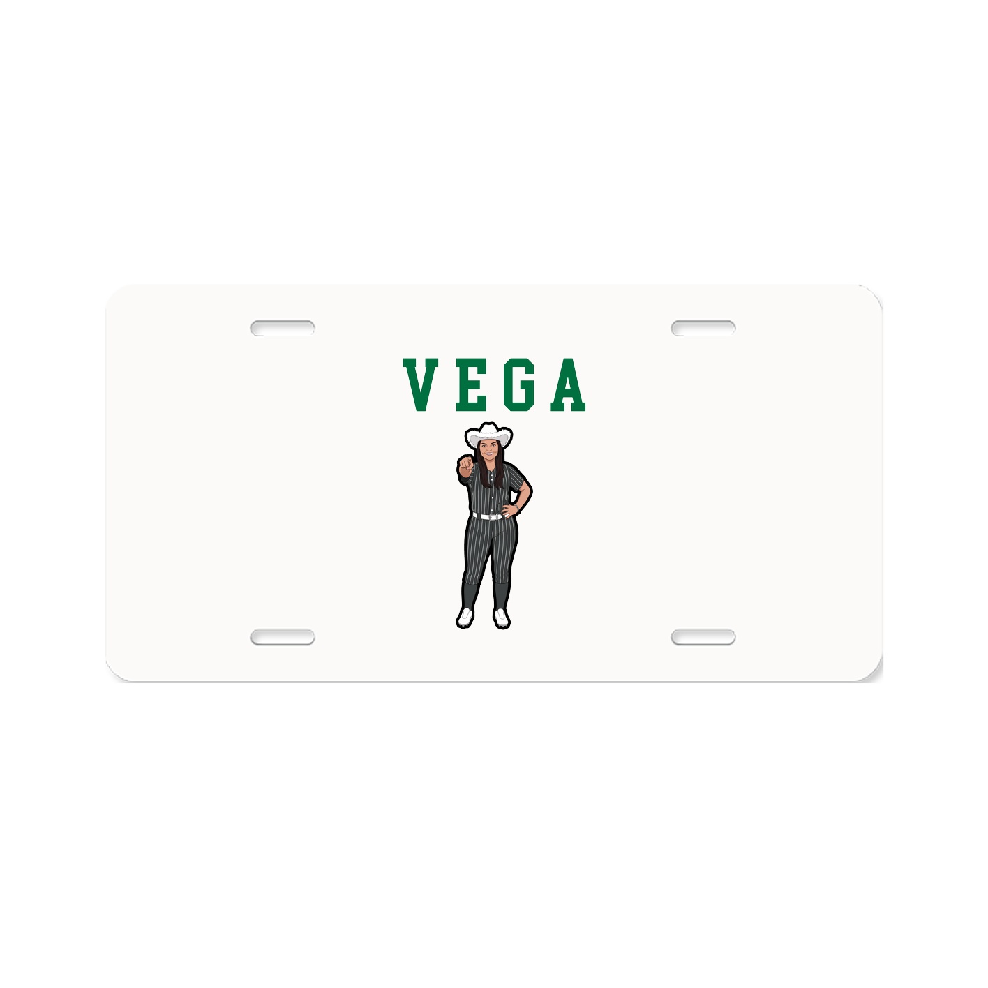 License Plate — Shirsey in Classic