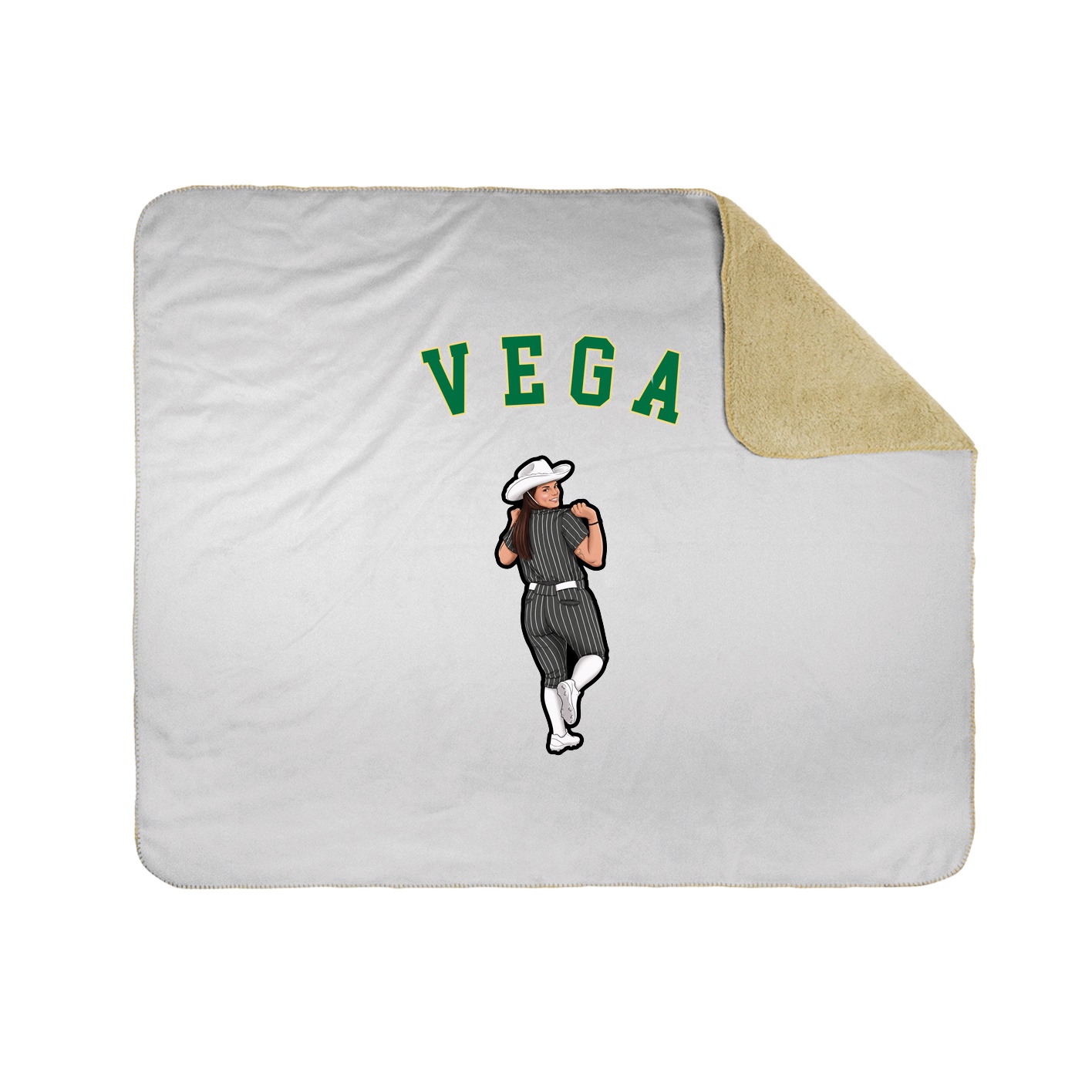 Throw Blanket — Shirsey Arch in White