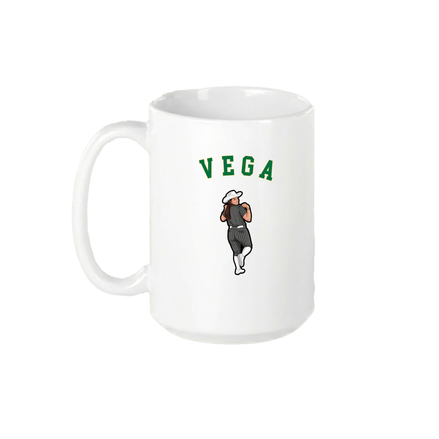 15oz Coffee Mug — Shirsey Arch in White