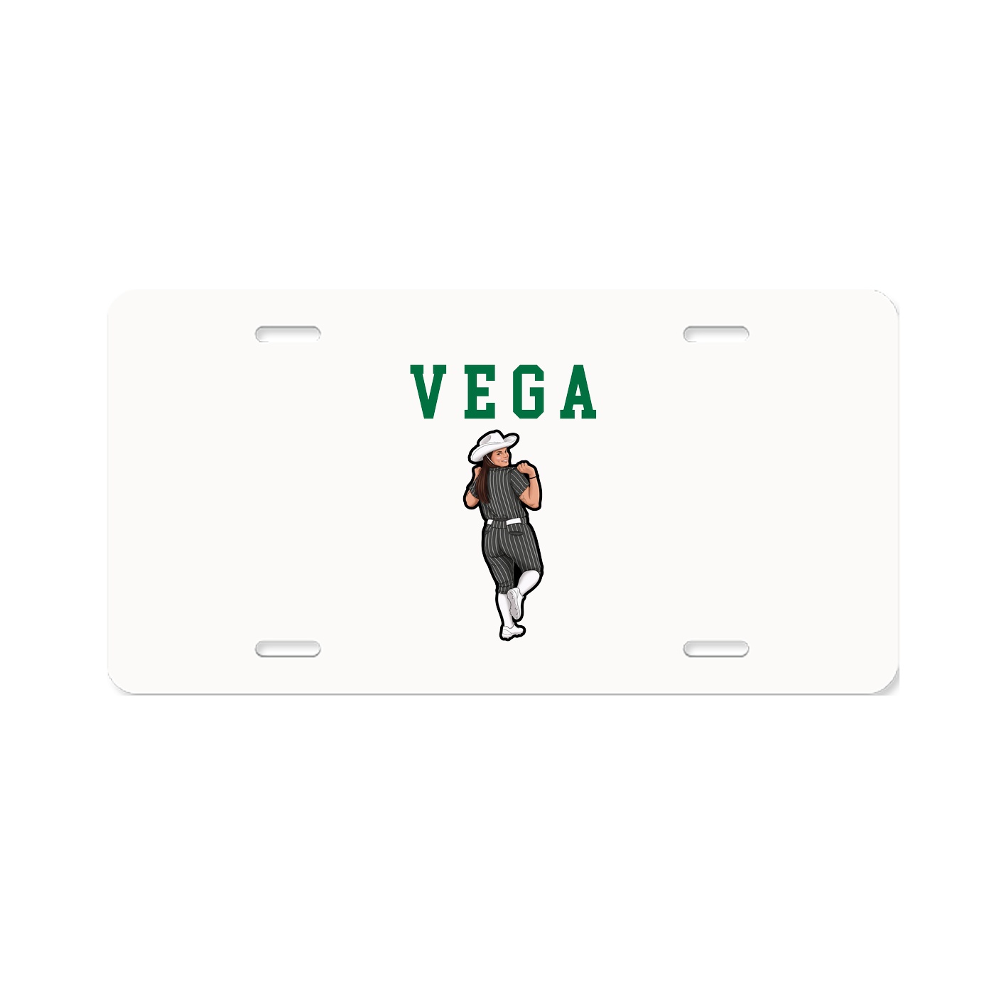 License Plate — Shirsey in Classic