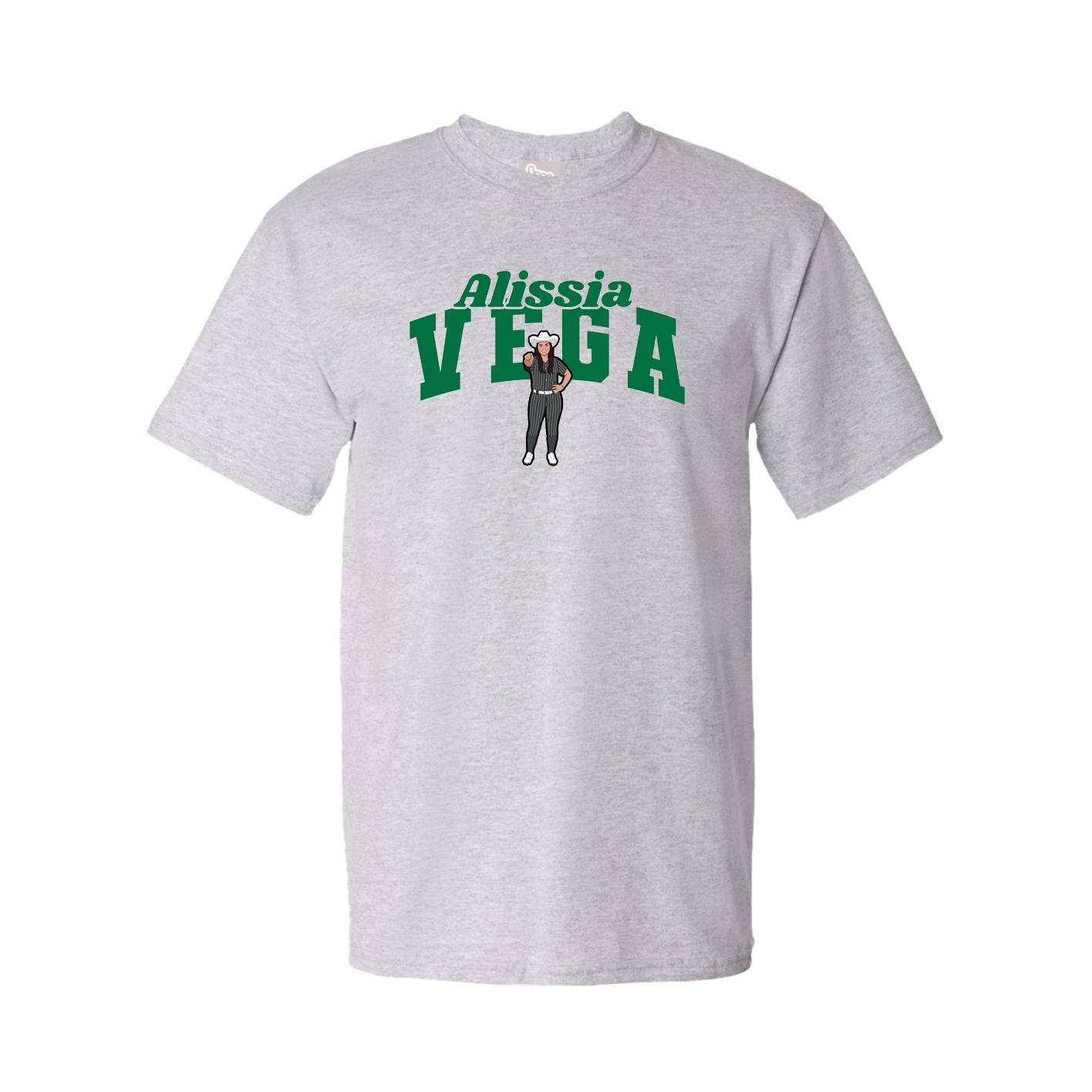 Tee — Signature Arch in Grey