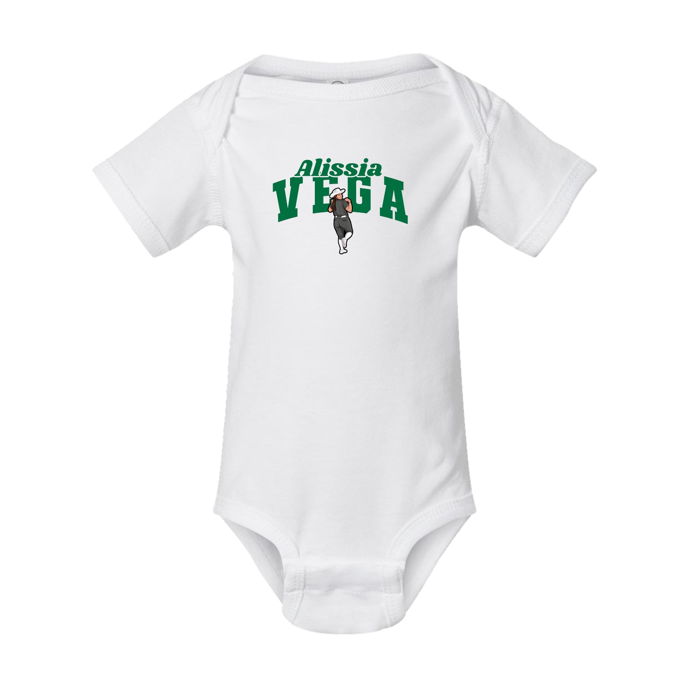 Baby Onesie — Signature Arch in White