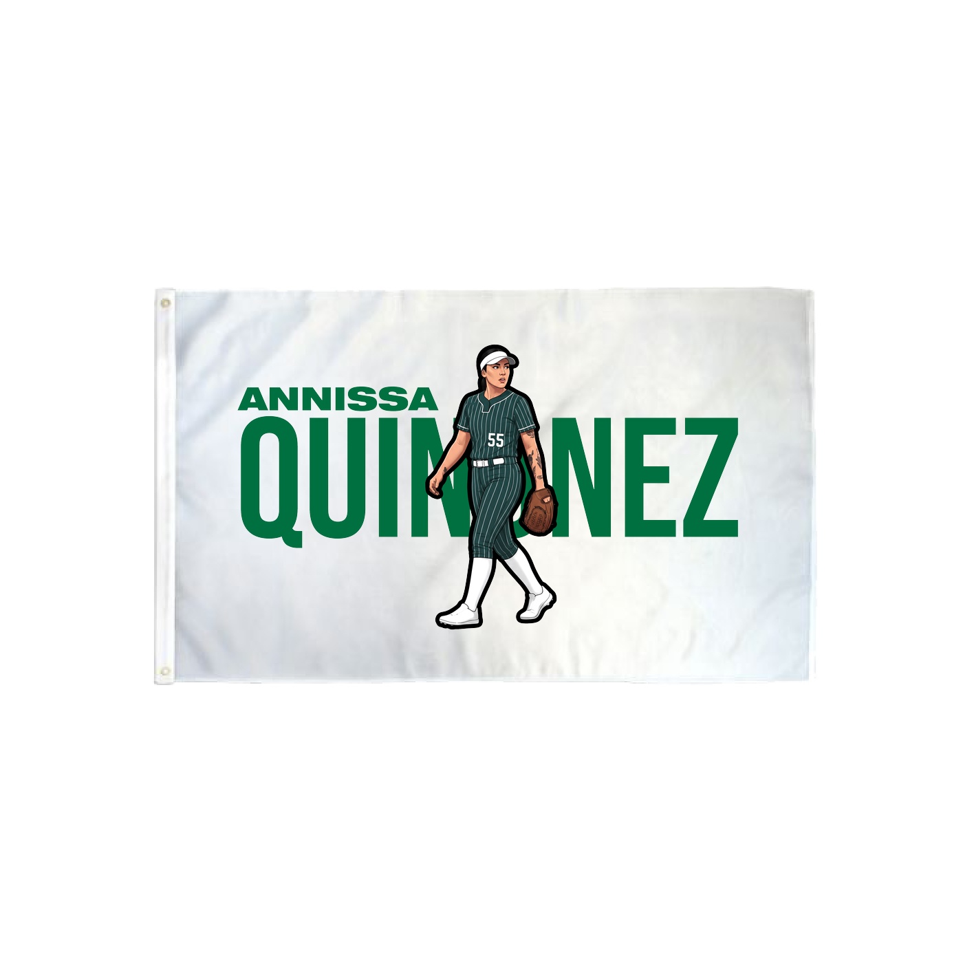 3x5 Flag — Player Name in Classic