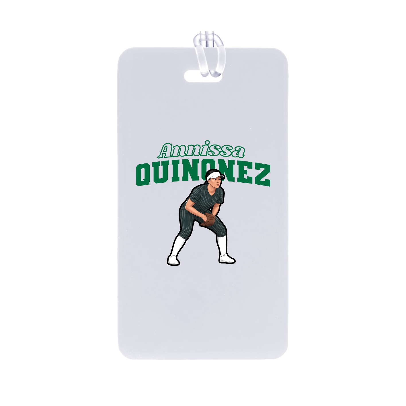 Bag Tag — Name Arch in Classic