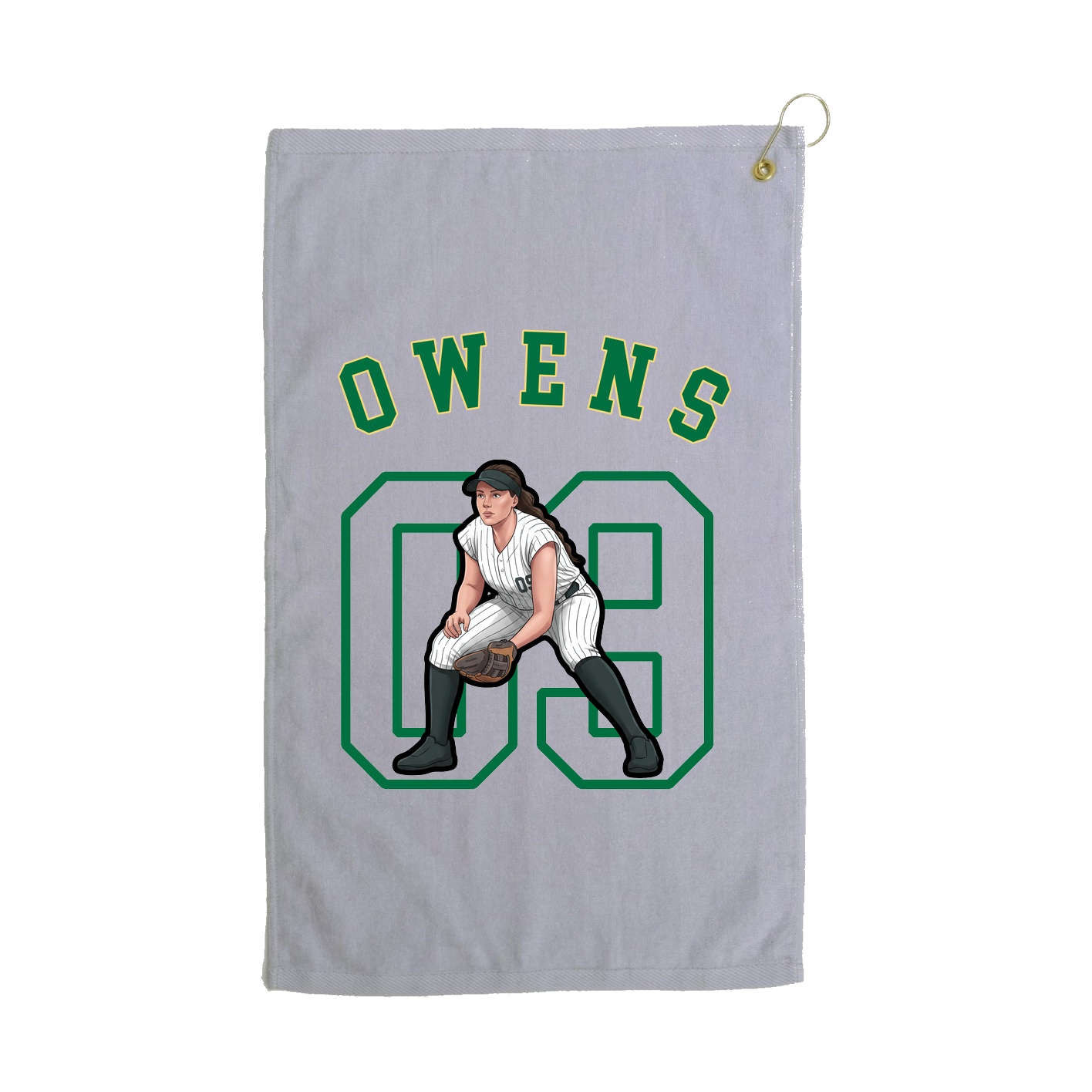 Golf Towel — Shirsey Arch in Grey