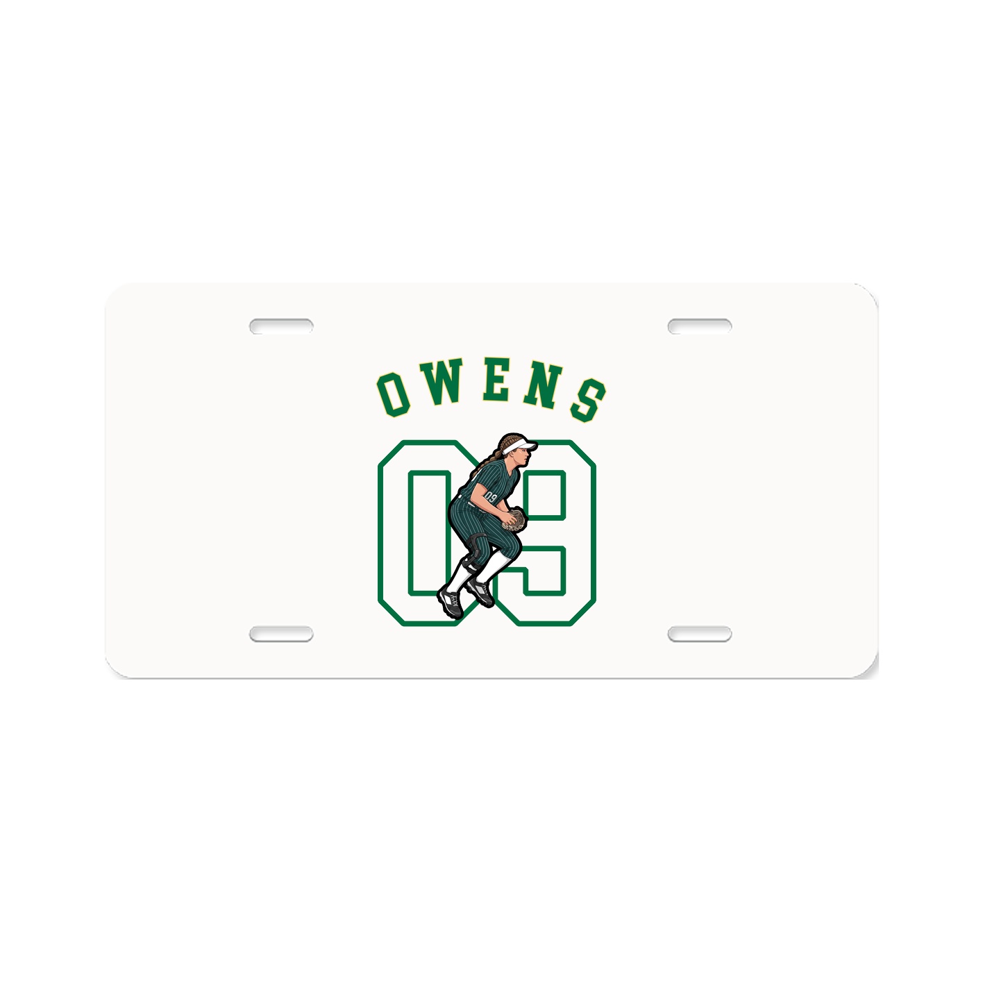 License Plate — Shirsey Arch in Classic