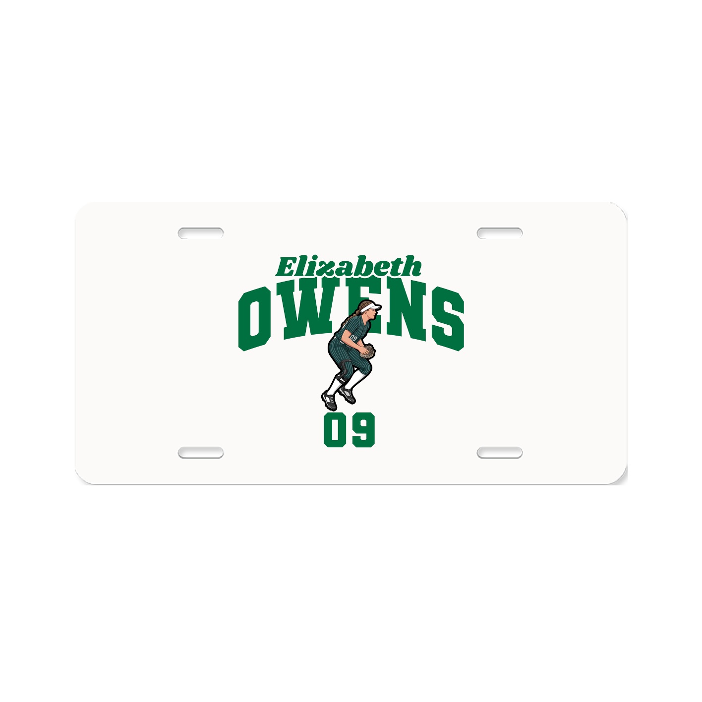 License Plate — Signature Arch in Classic