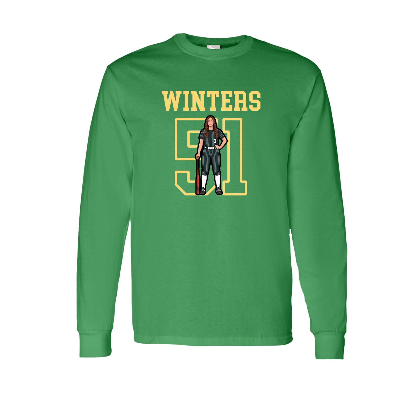 Long Sleeve Tee — Shirsey in Green
