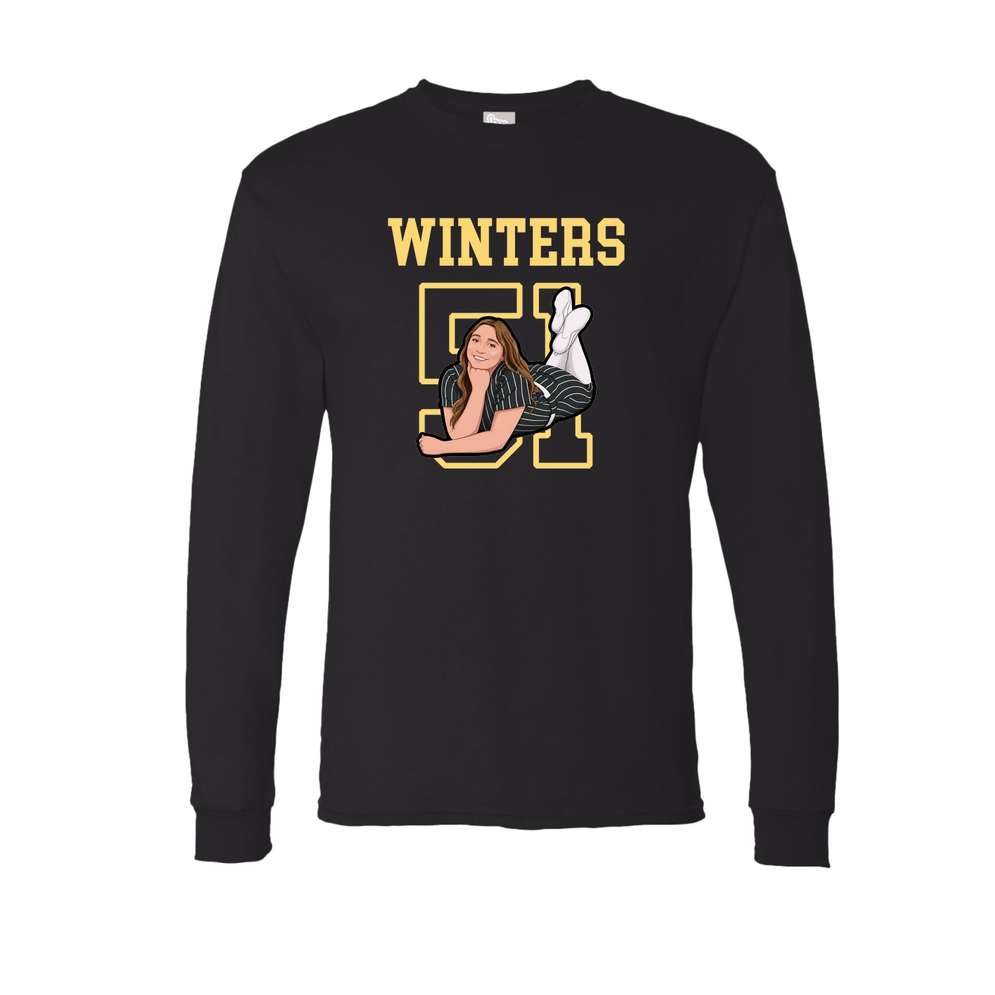 Long Sleeve Tee — Shirsey in Black