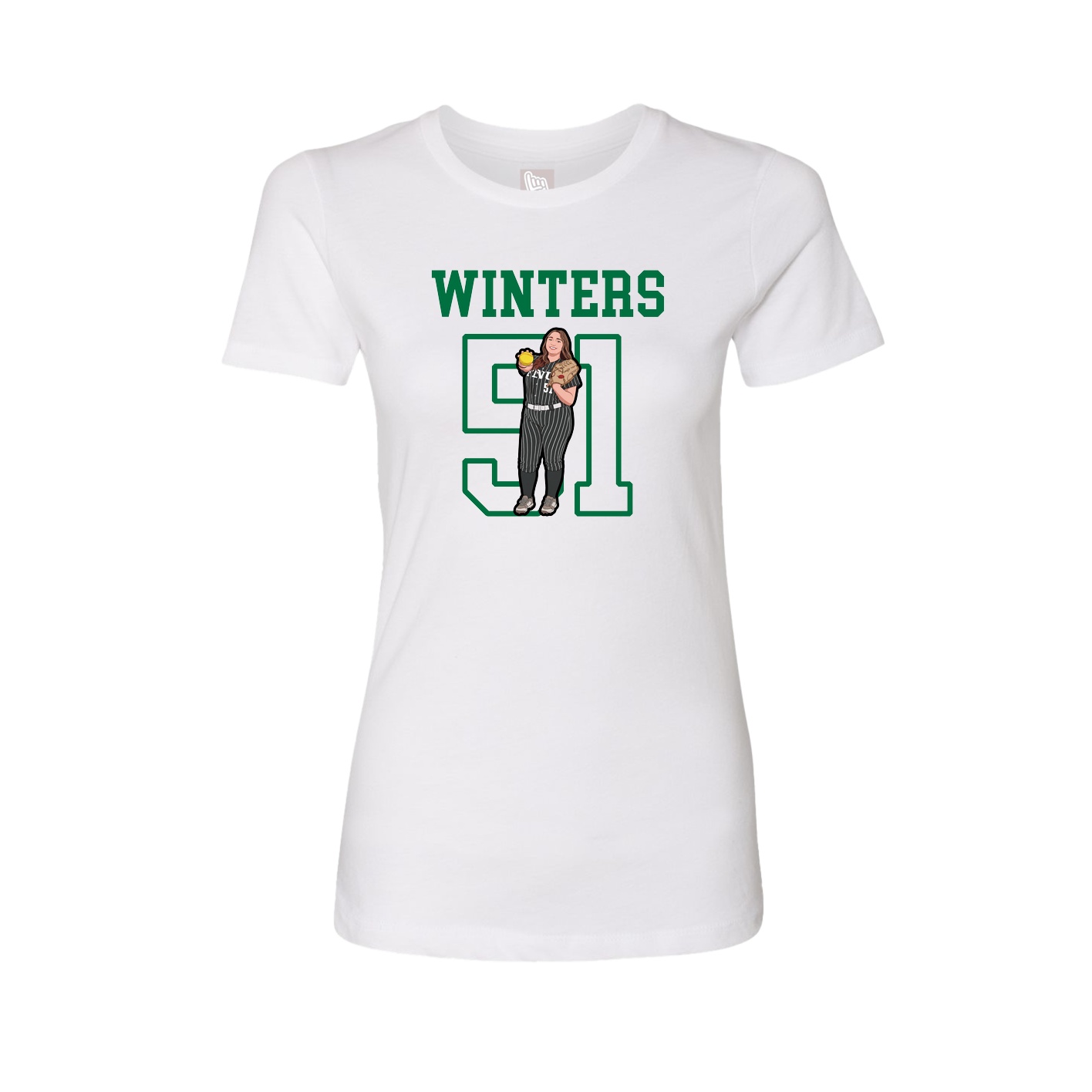 Fitted Women's Tee — Shirsey in White
