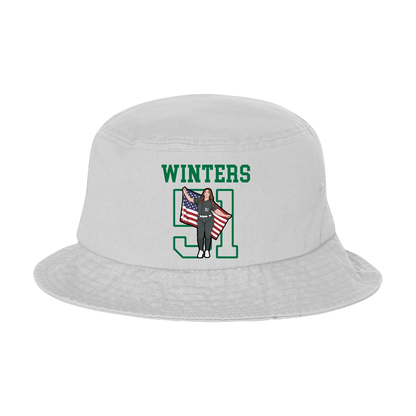 Bucket Cap — Shirsey in White