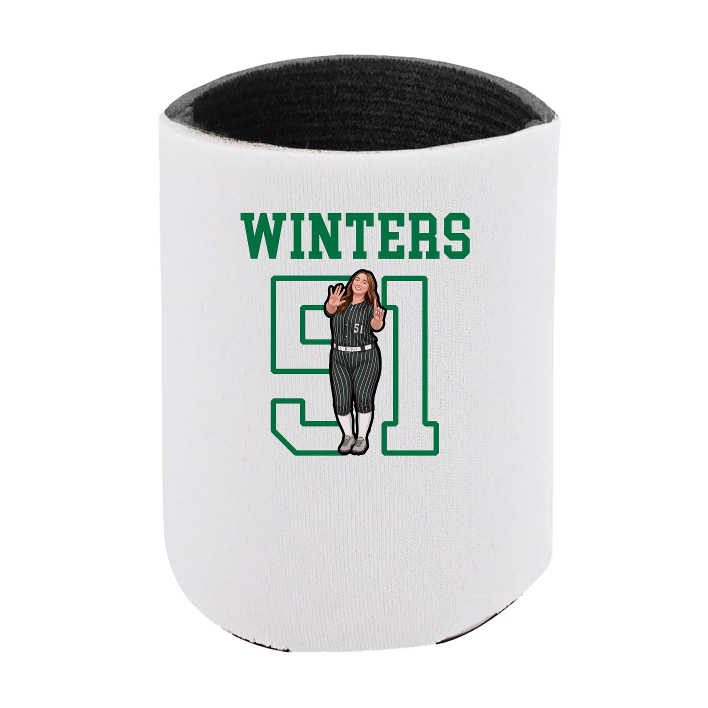 Can Holder — Shirsey in White