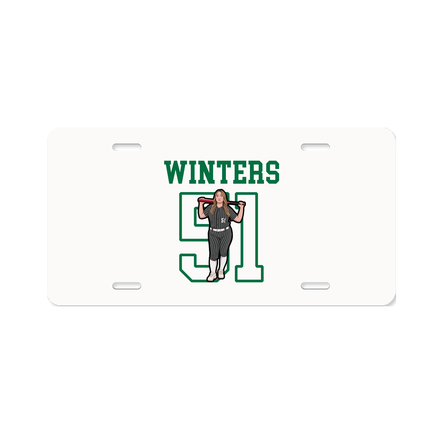 License Plate — Shirsey in Classic