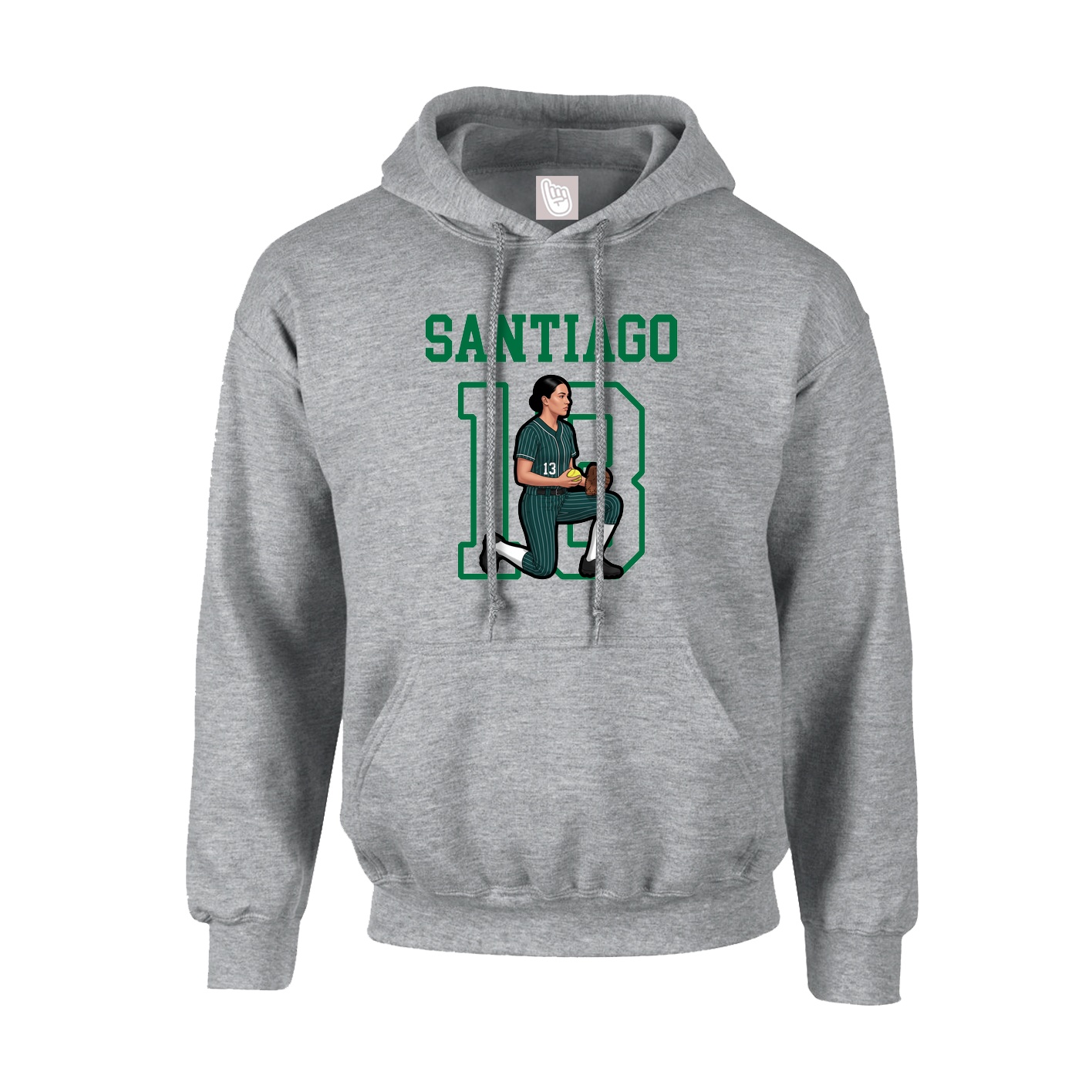 Youth Hoodie — Shirsey in Grey