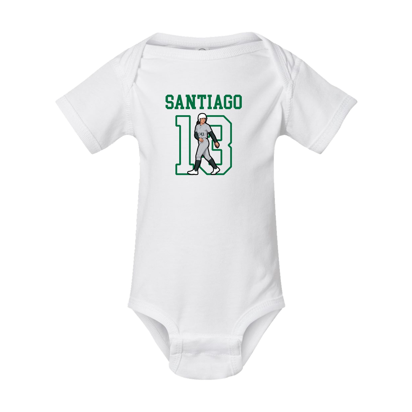 Baby Onesie — Shirsey in White