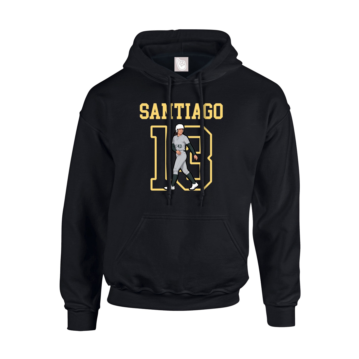 Youth Hoodie — Shirsey in Black
