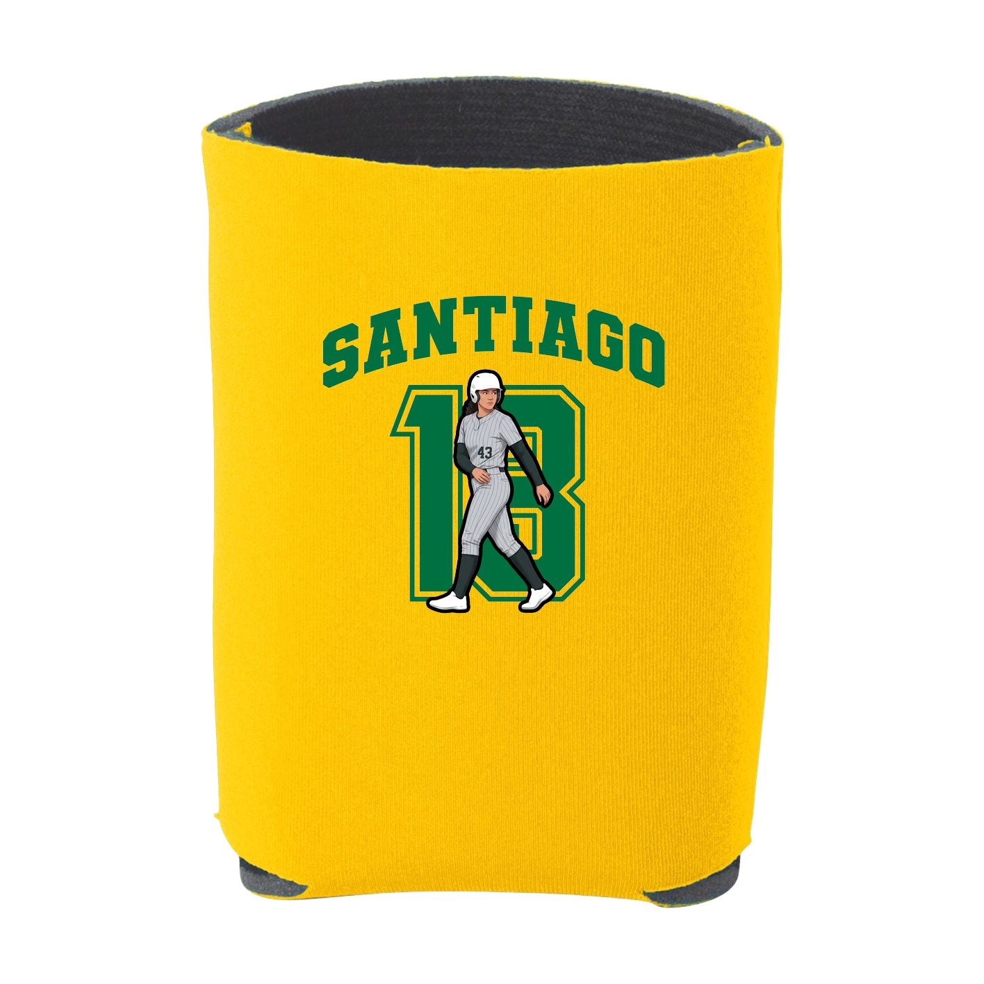 Can Holder — Number in Yellow