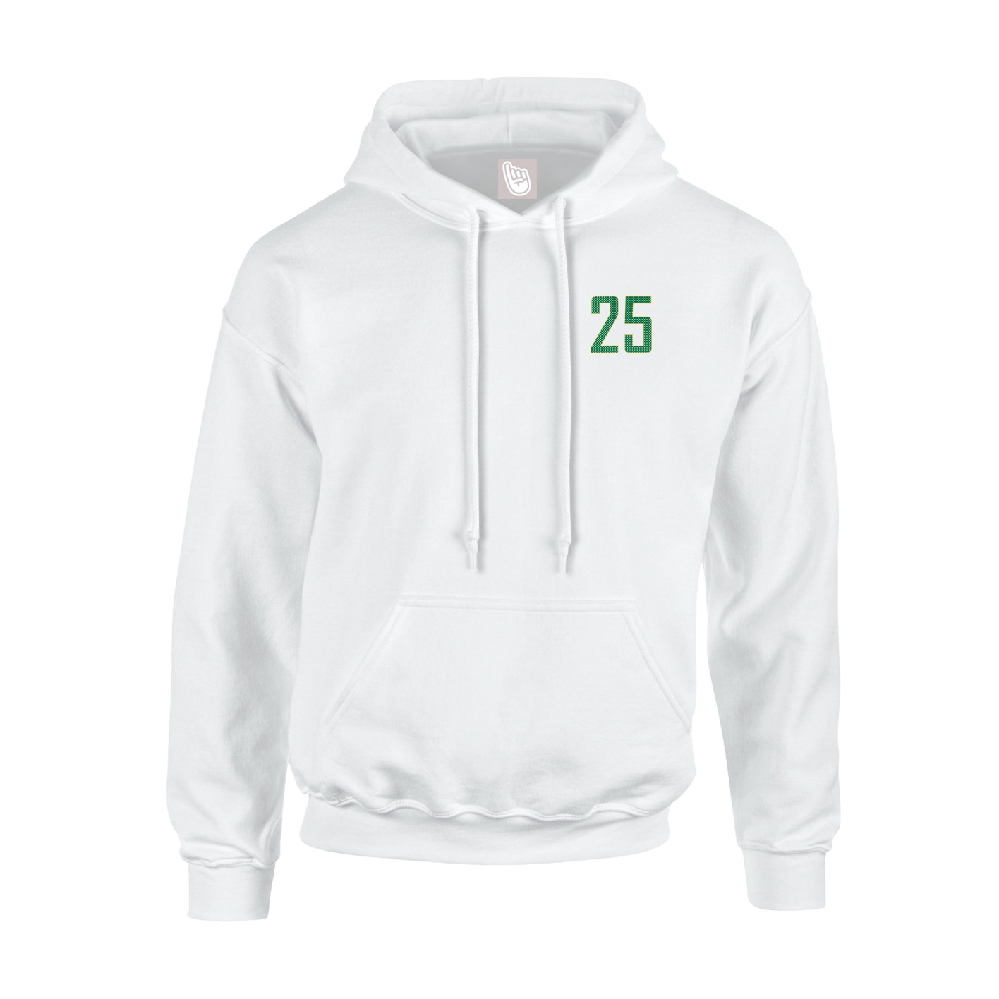 Hoodie — Front Shirsy in White