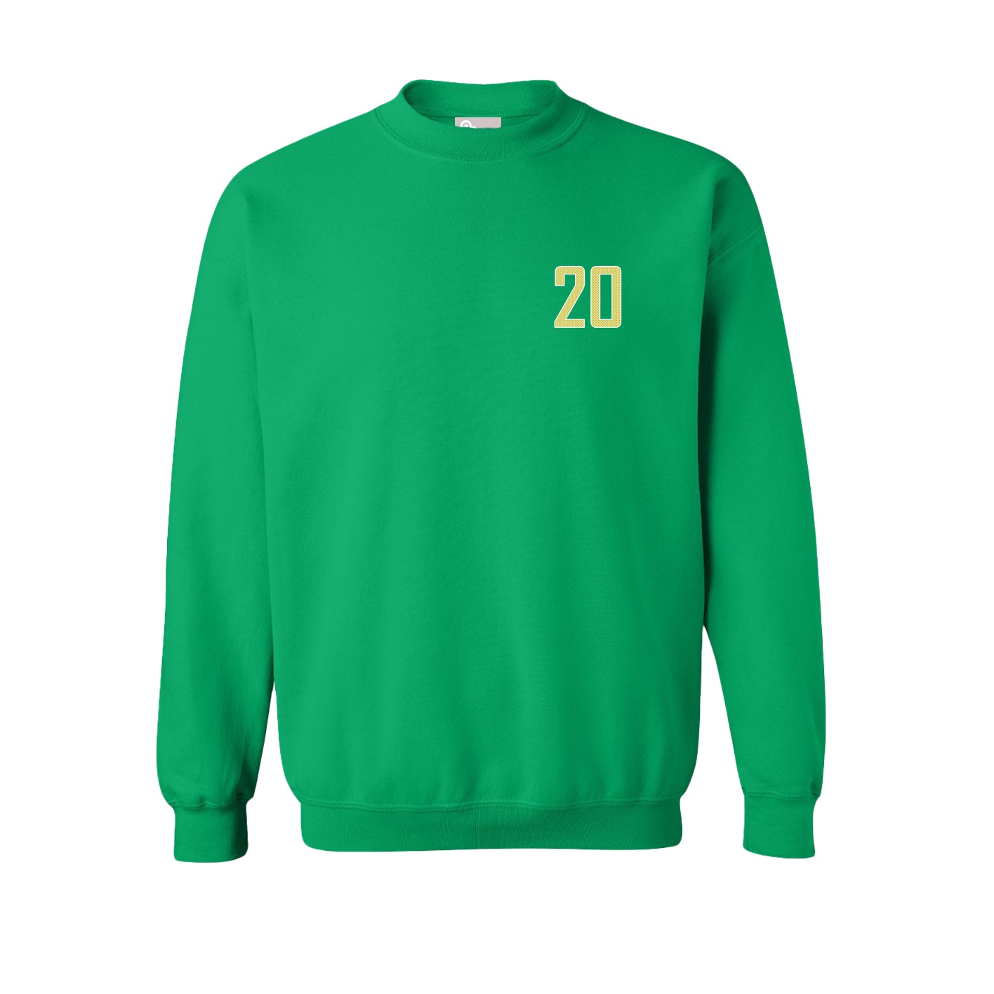 Fleece Crew — Front Shirsy in Green