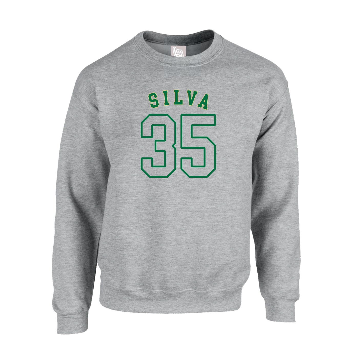 Fleece Crew — Shirsey Arch in Grey