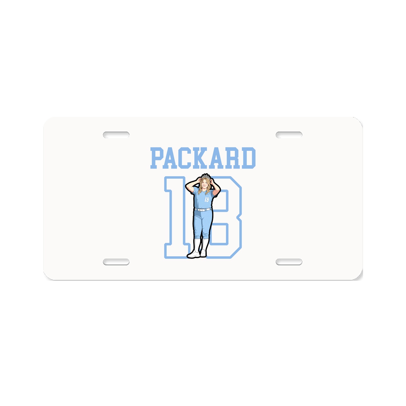 License Plate — Shirsey in Classic