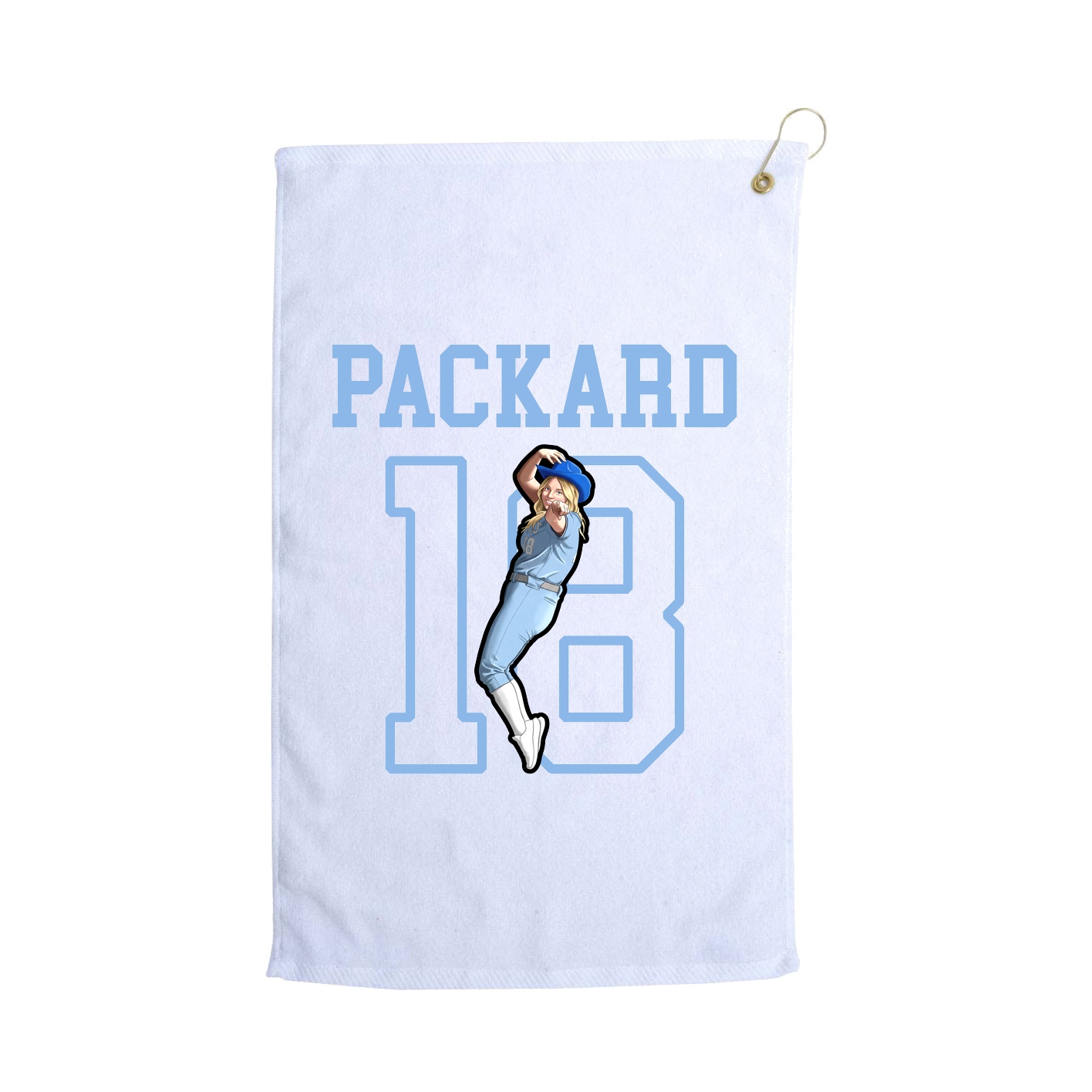 Golf Towel — Shirsey in White