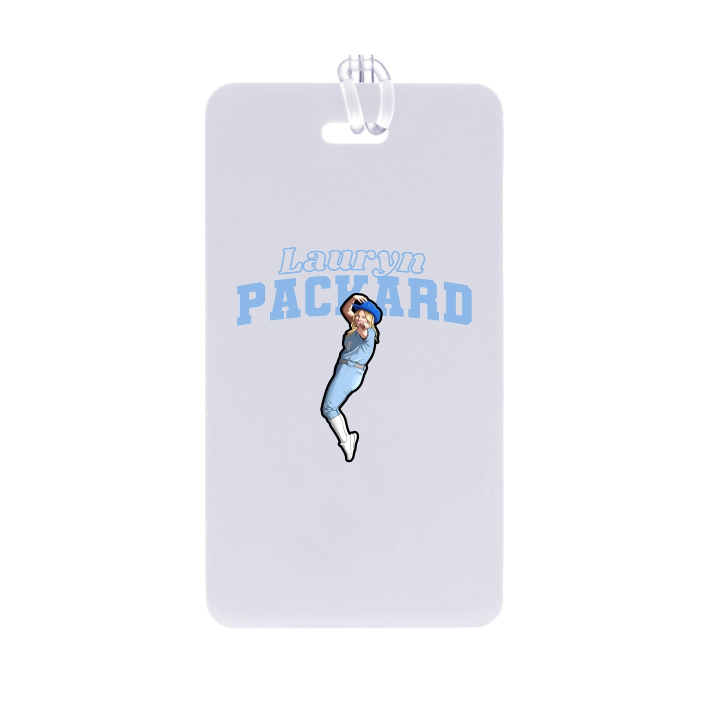 Bag Tag — Name Arch in Classic