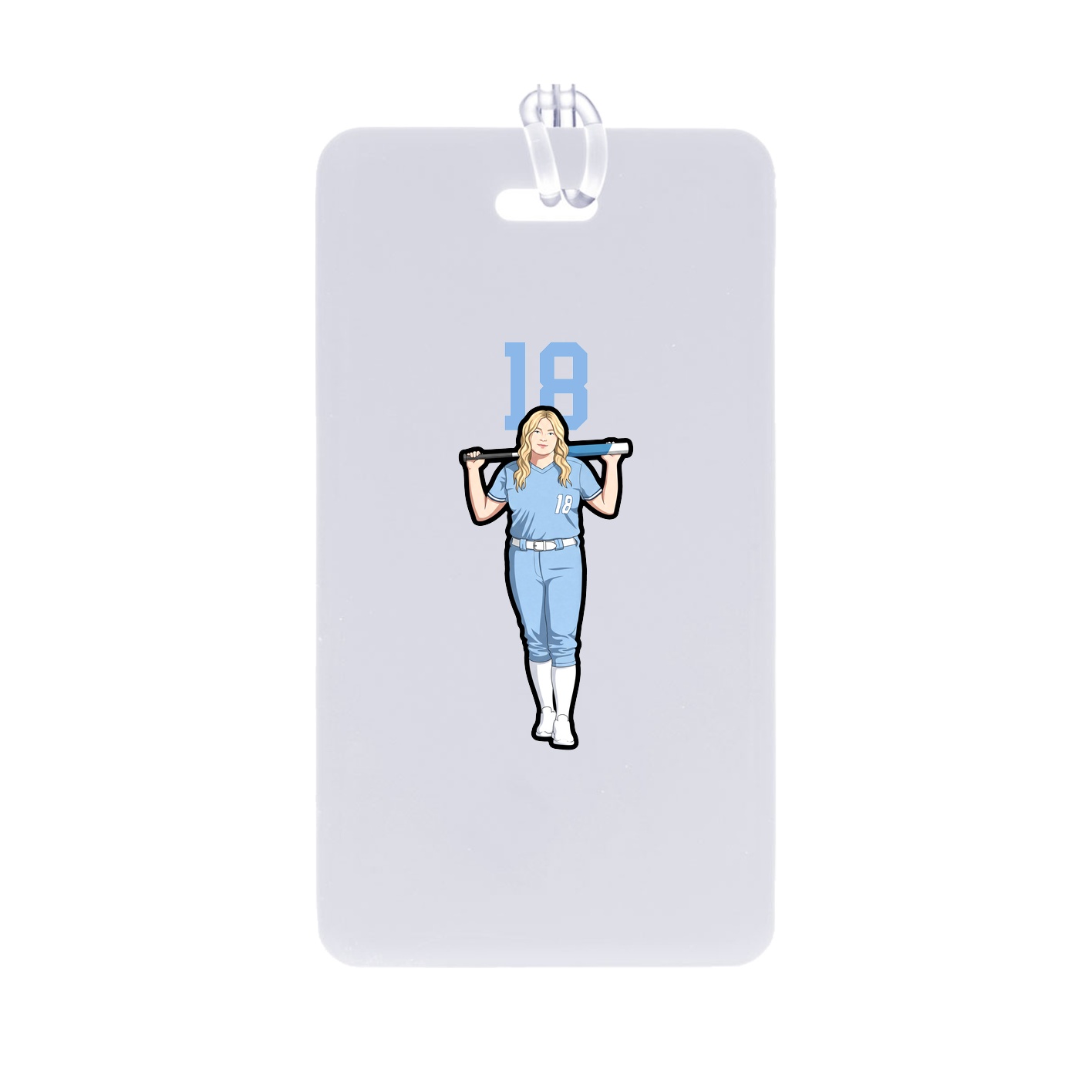 Bag Tag — Number Top in Classic