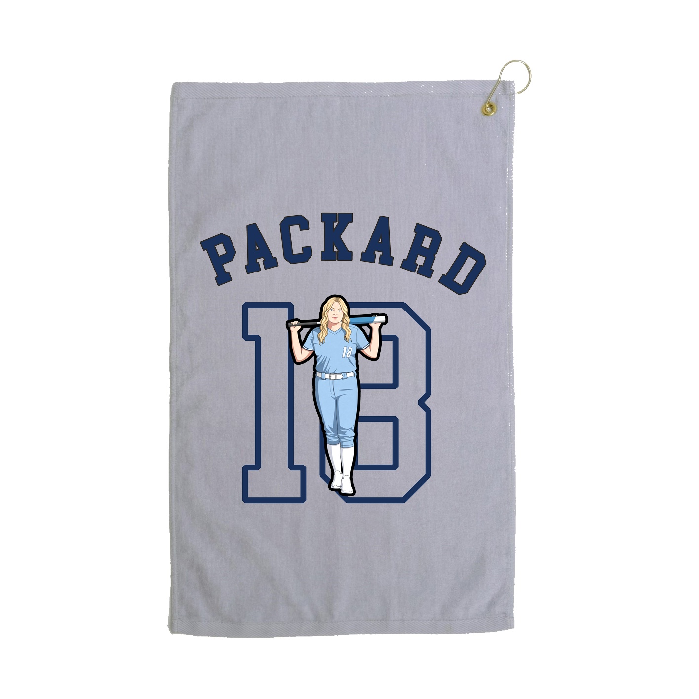 Golf Towel — Shirsey Arch in Grey