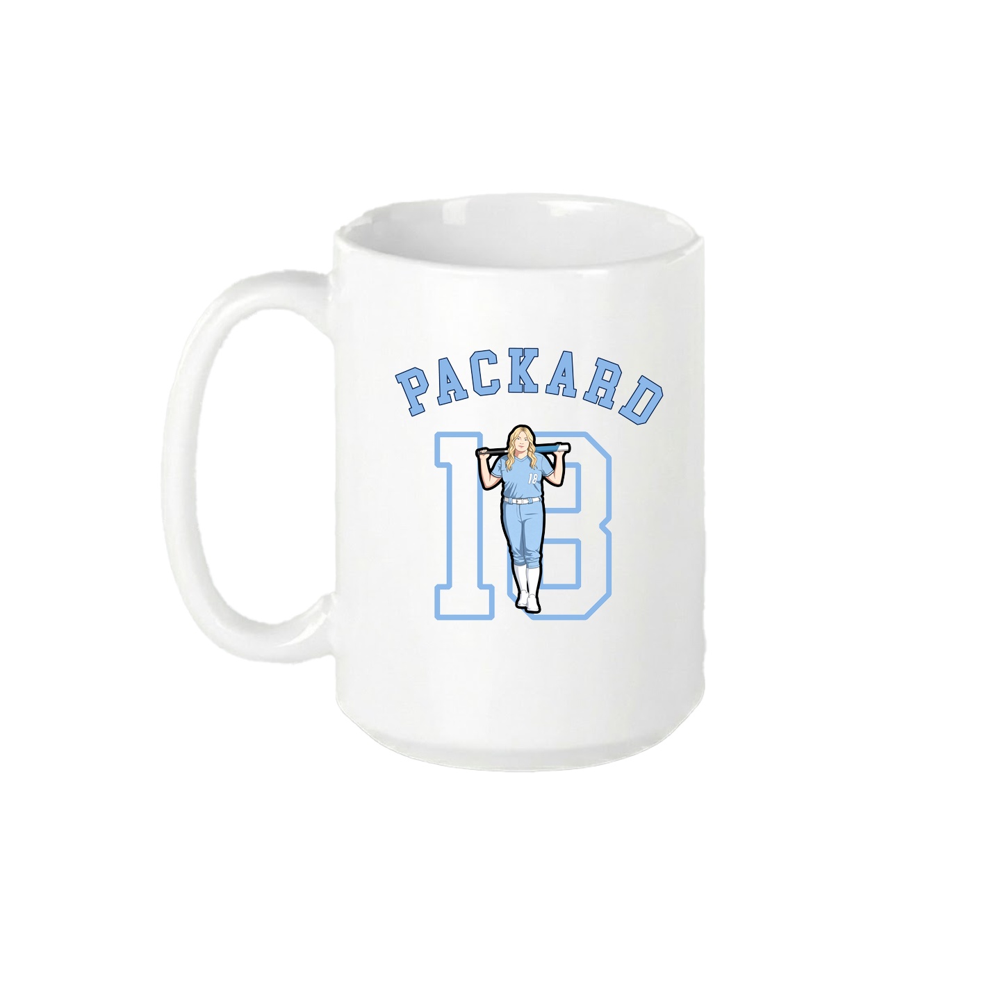 15oz Coffee Mug — Shirsey Arch in White