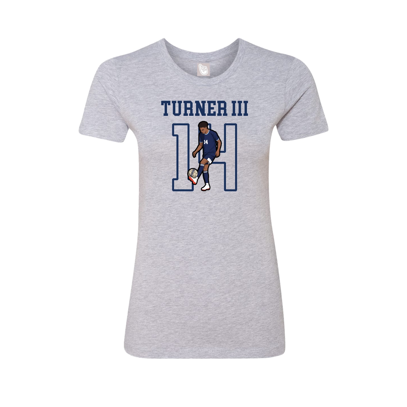 Fitted Women's Tee — Shirsey in Grey