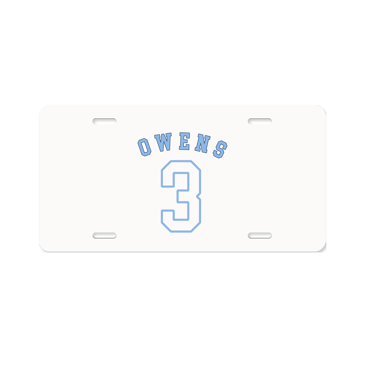 License Plate — Shirsey Arch in Classic