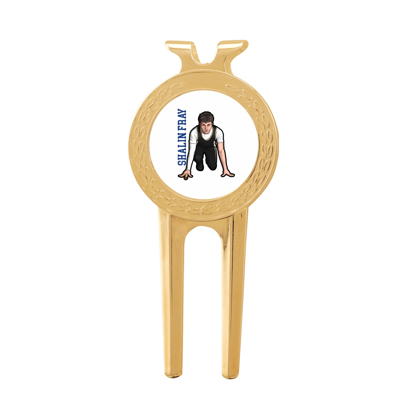 Divot Tool with Ball Marker — Name Vertical in Classic