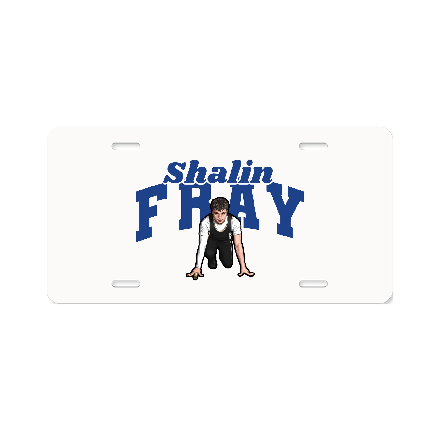 License Plate — Signature Arch in Classic