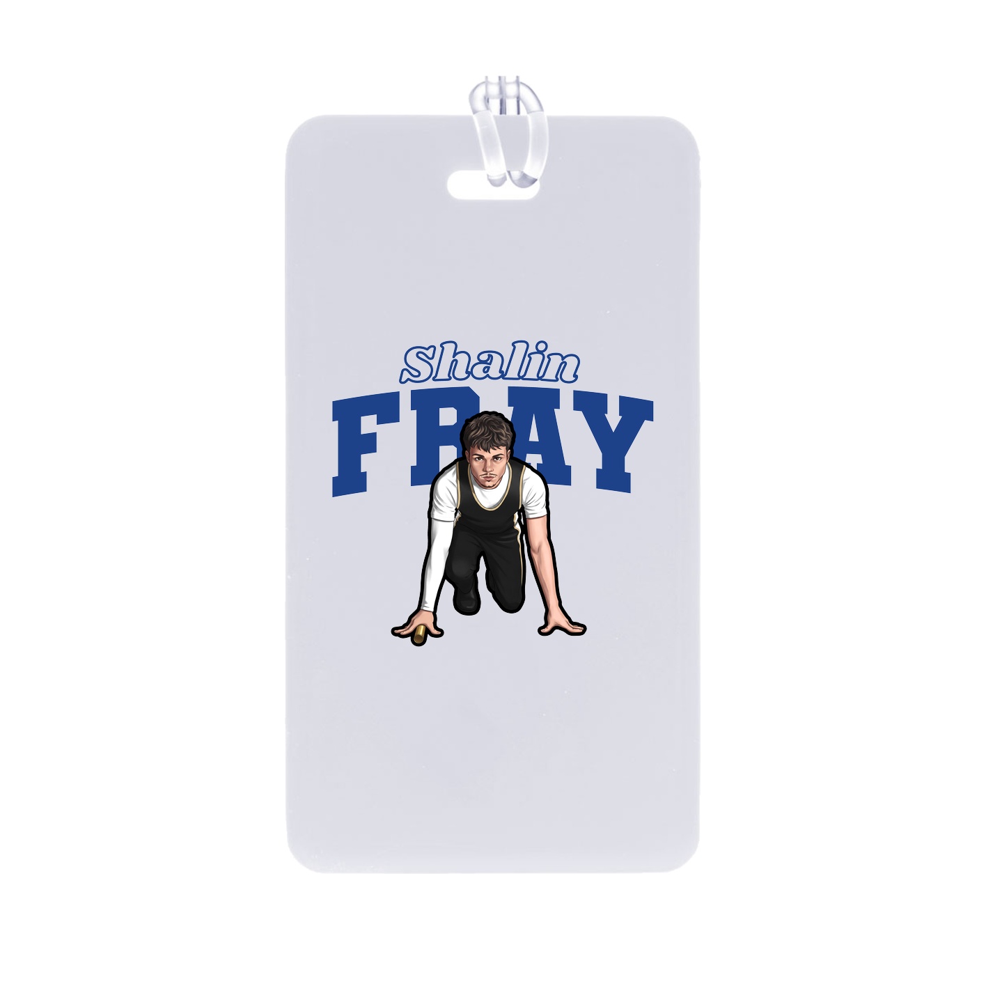 Bag Tag — Name Arch in Classic