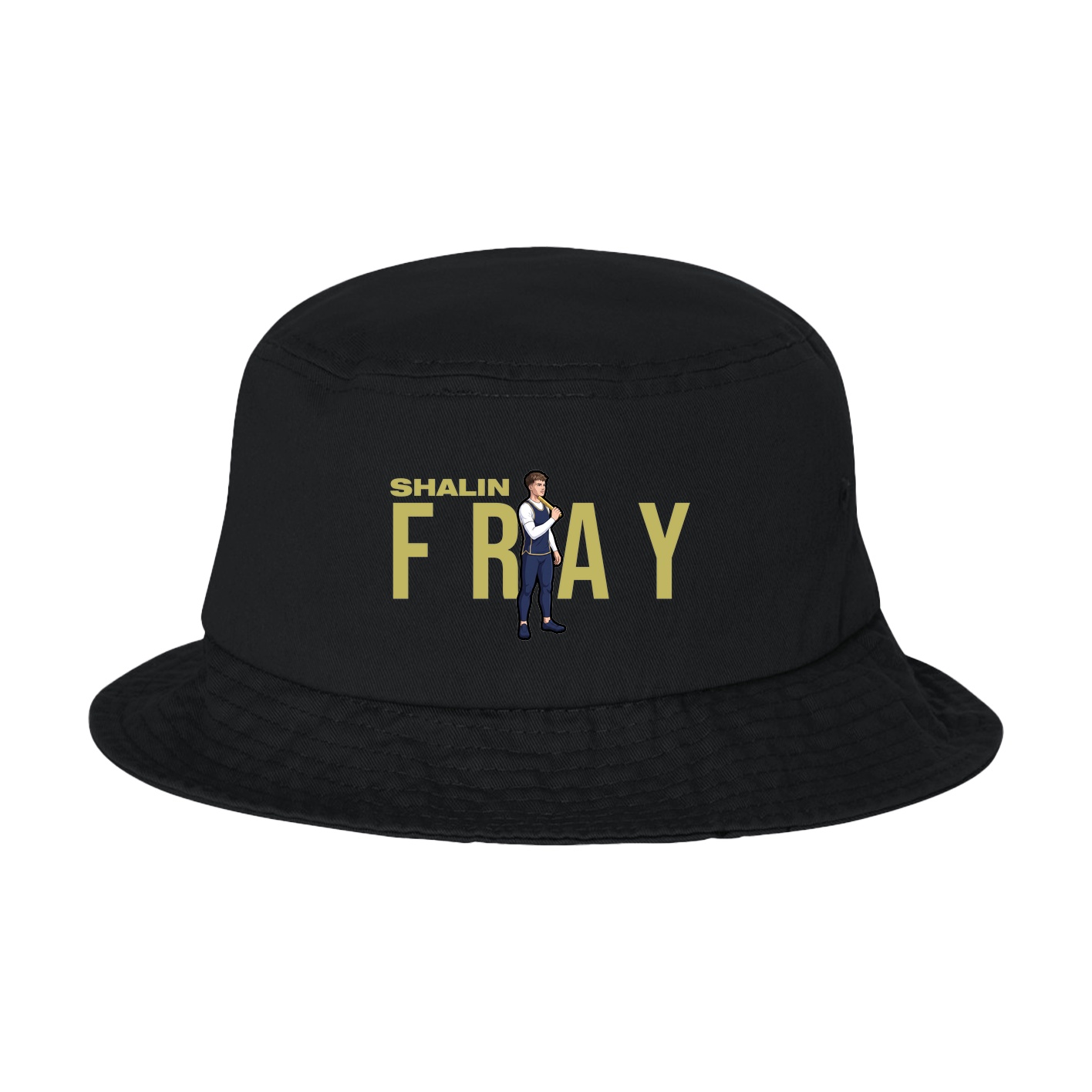 Bucket Cap — Player Name in Black