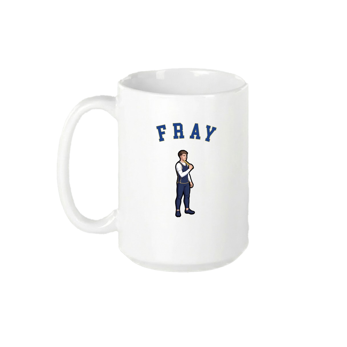 15oz Coffee Mug — Shirsey Arch in White