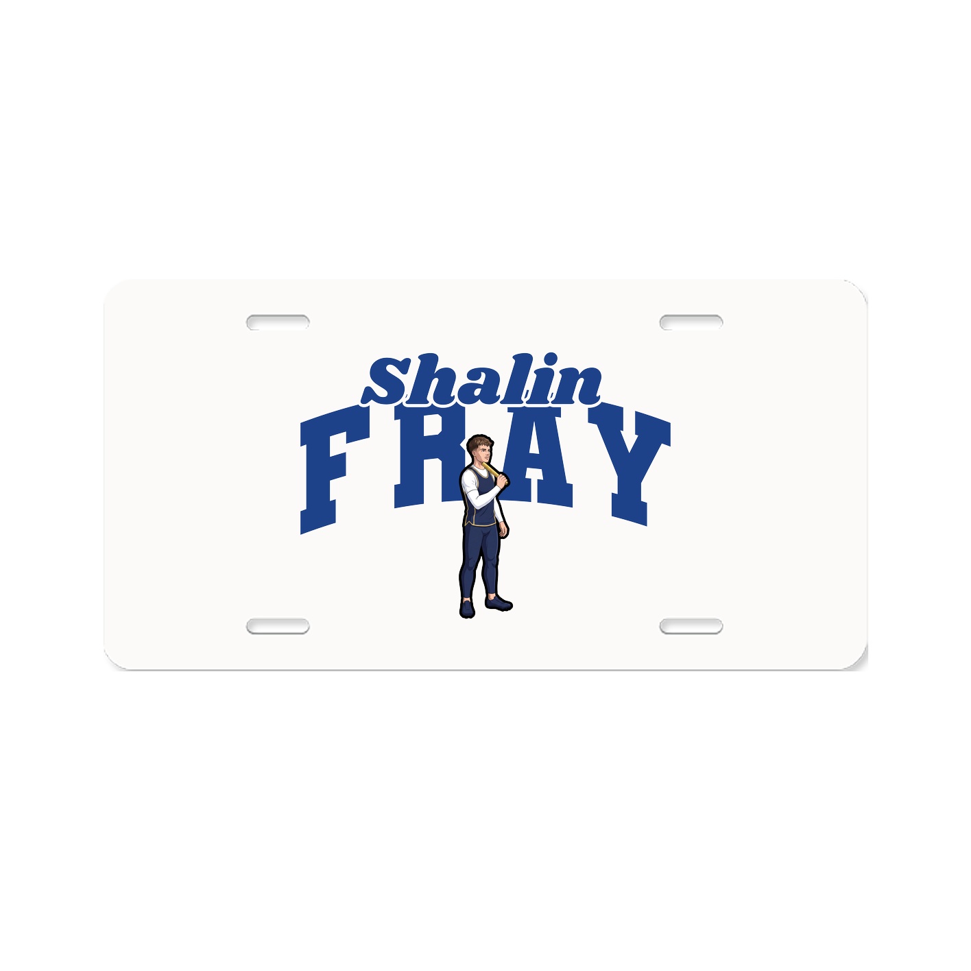 License Plate — Signature Arch in Classic
