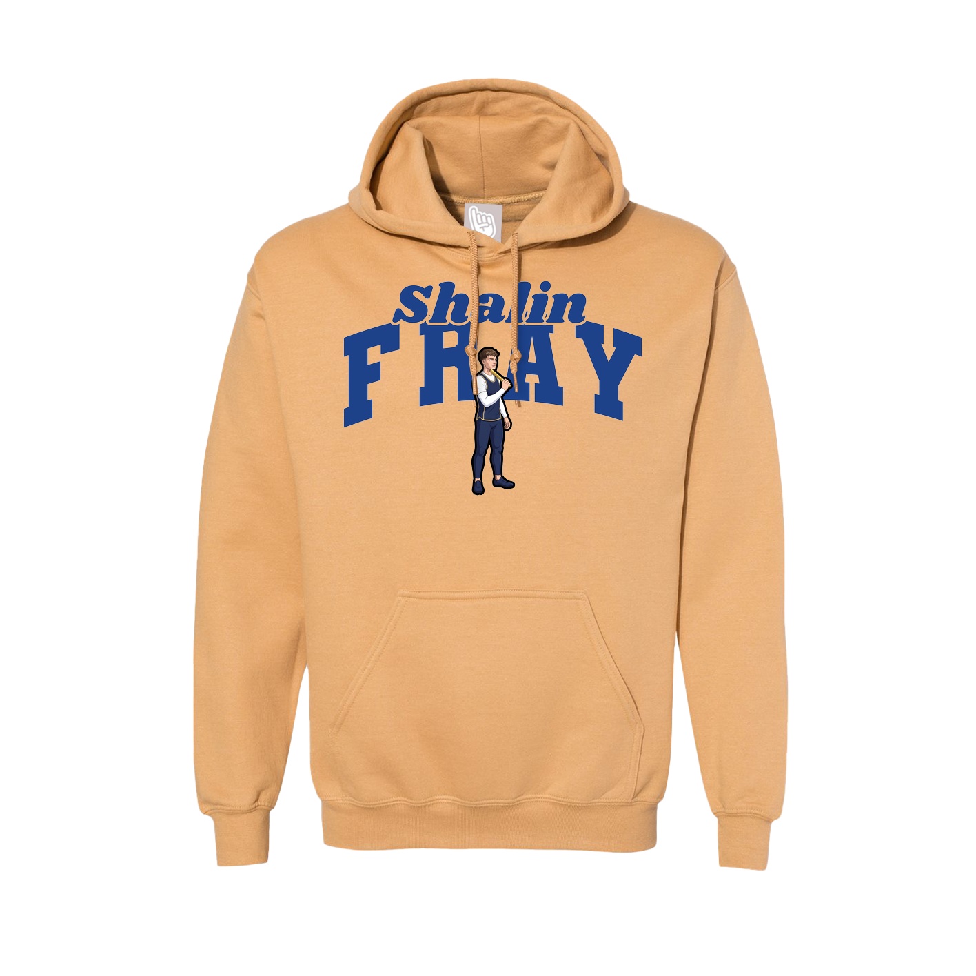 Hoodie — Signature Arch in Vegas Gold