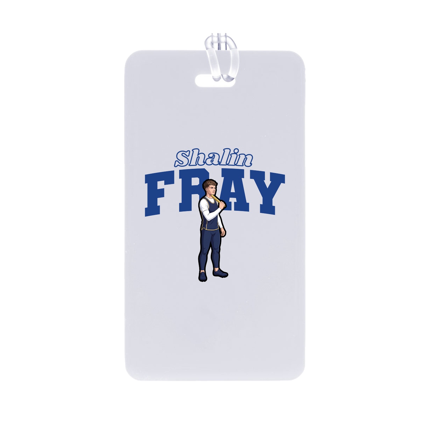 Bag Tag — Name Arch in Classic