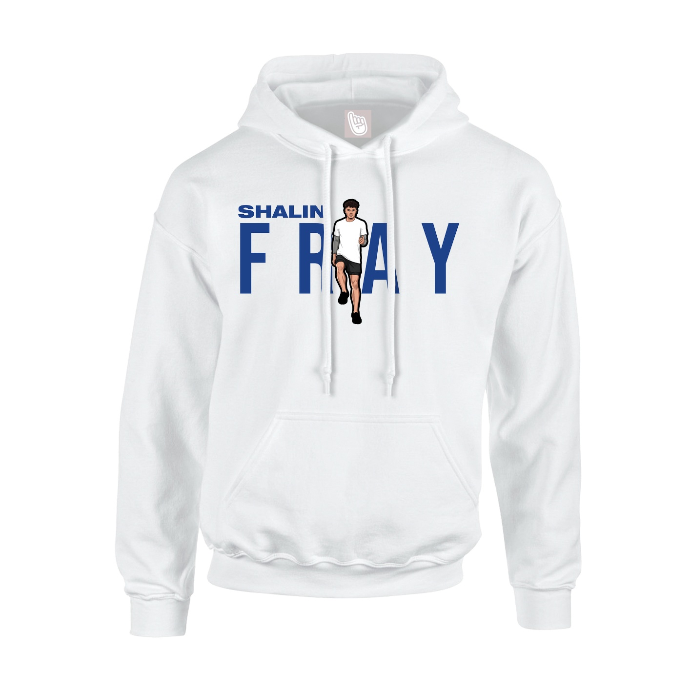 Hoodie — Player Name in White