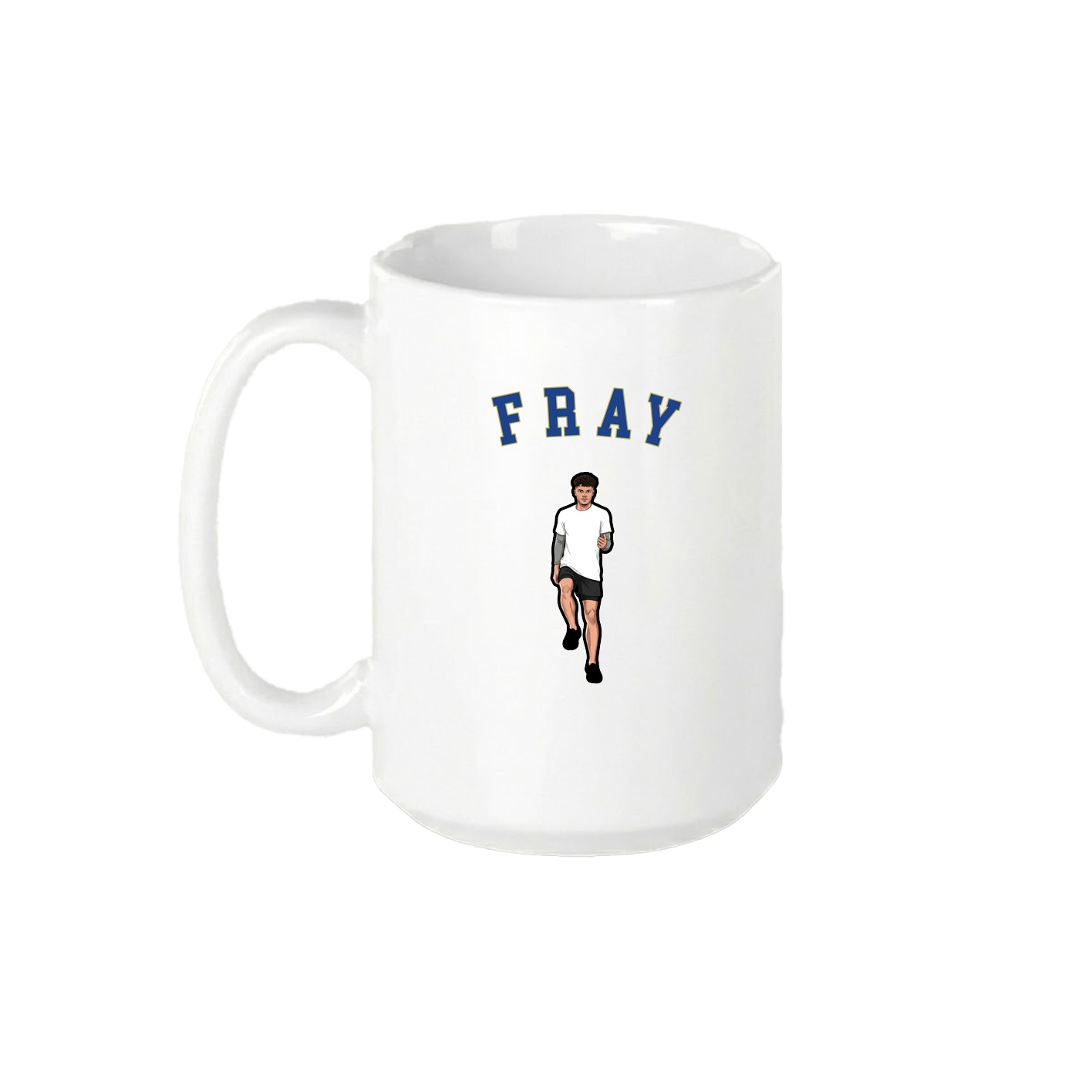 15oz Coffee Mug — Shirsey Arch in White