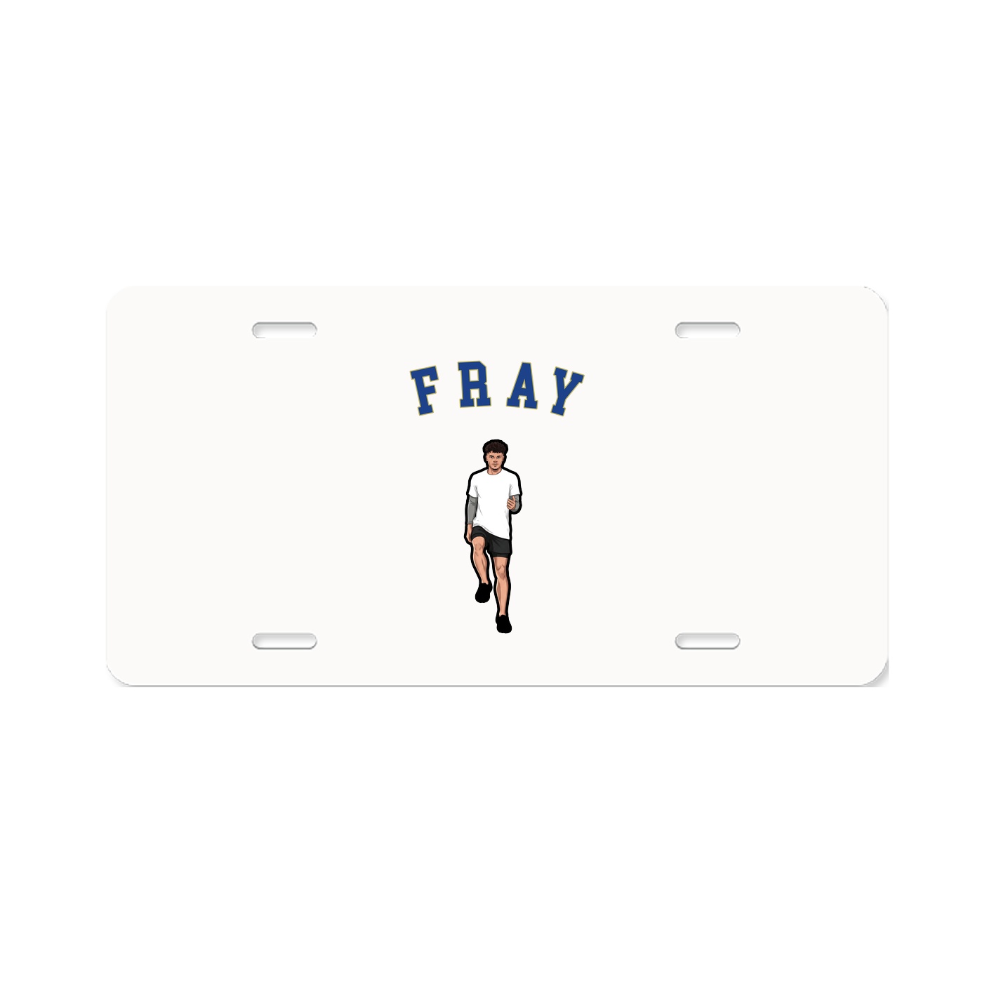 License Plate — Shirsey Arch in Classic