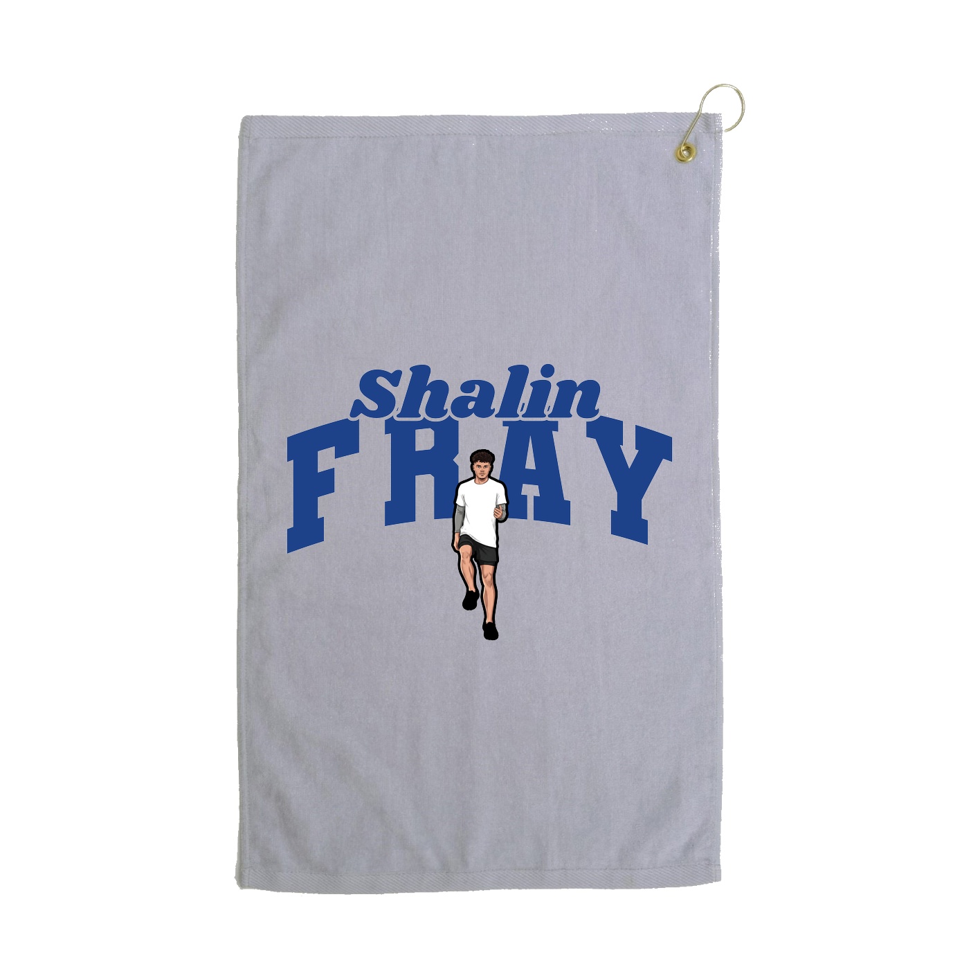 Golf Towel — Signature Arch in Grey