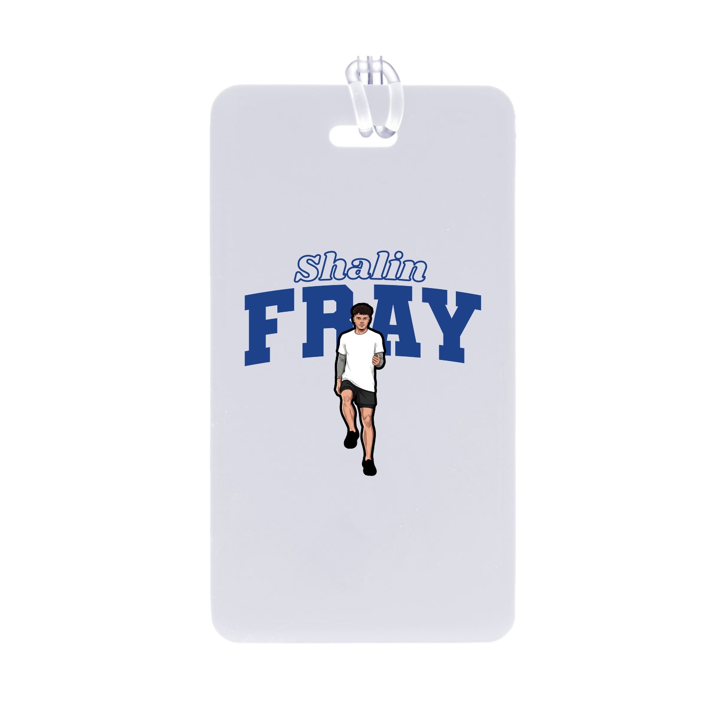 Bag Tag — Name Arch in Classic